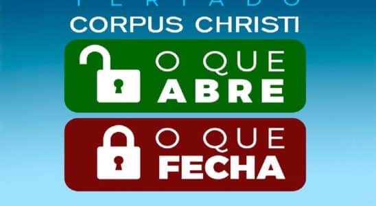 Confira o que abre e fecha no feriado de Corpus Christi