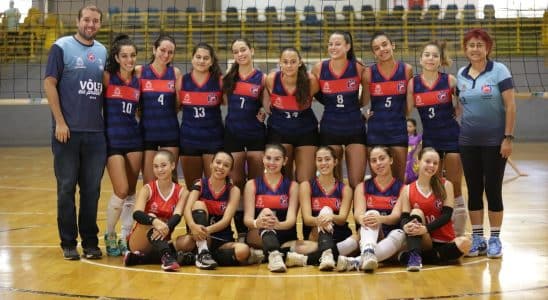 Vôlei feminino AVS/Smec passa fácil por Brotas e conquista fase sub-regional dos Joguinhos Abertos