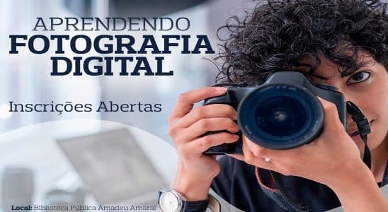 Educação oferece curso de fotografia na biblioteca Amadeu Amaral