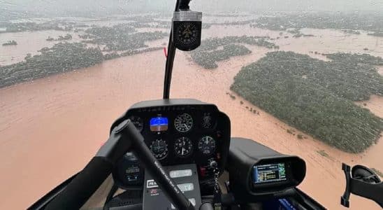 Zé Parrella envia helicóptero para ajudar vítimas no Rio Grande do Sul