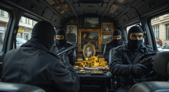 Roubo cinematografico assaltantes levam furgao com mais de 18 milhoes na Franca