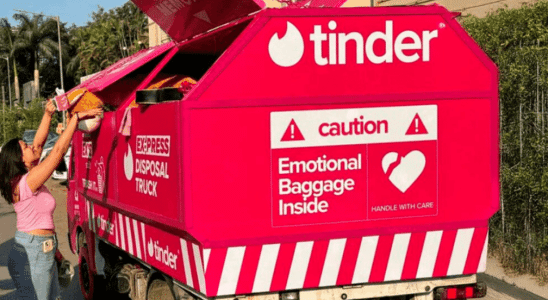 caminhao do desapego tinder