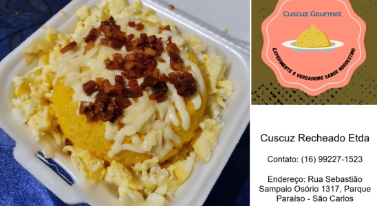 Culinária: Cuzcuz Recheado traz o sabor do Nordeste para São Carlos 12 culinaria cuscuz recheado etda 1
