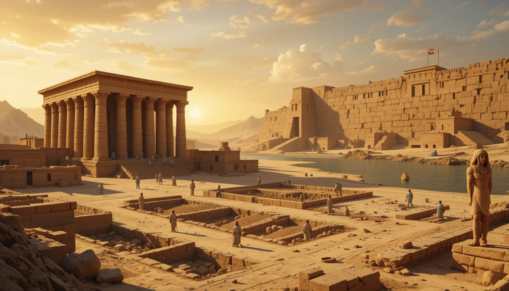 descoberta cidade egipcia 3000 anos