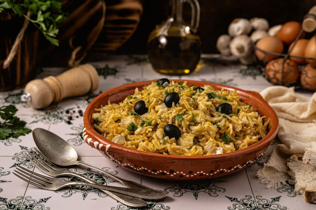 receita bacalhau à brás 3