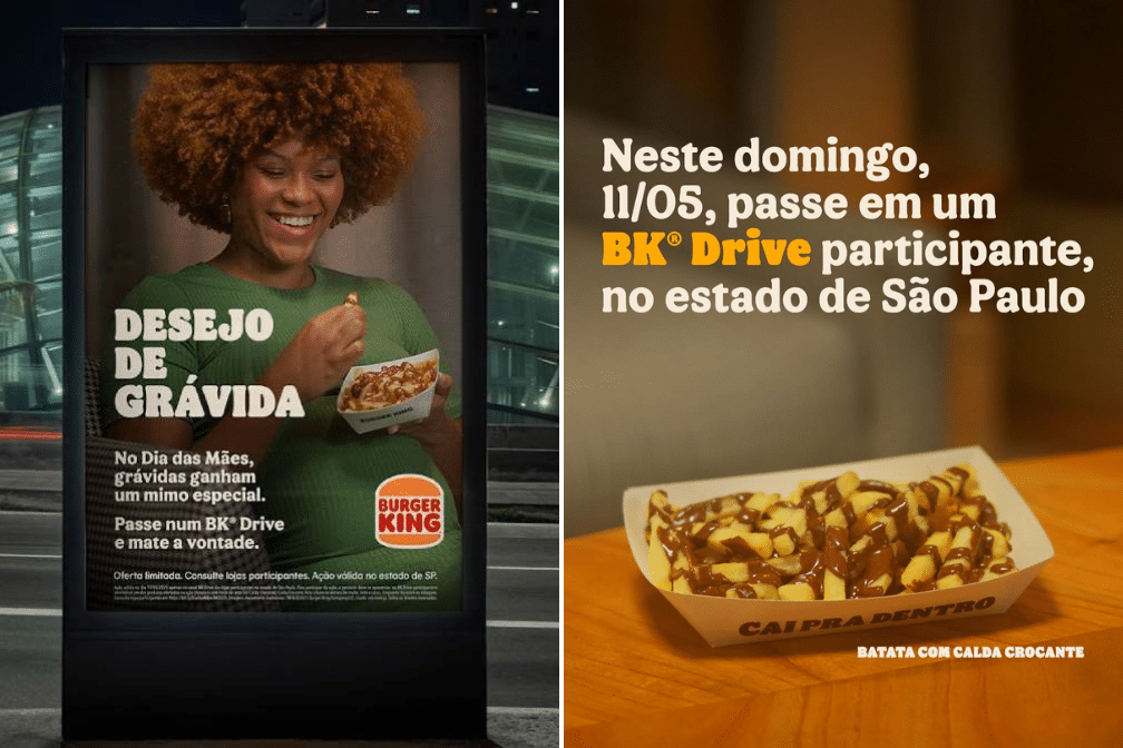 desejo de gravida burguer king