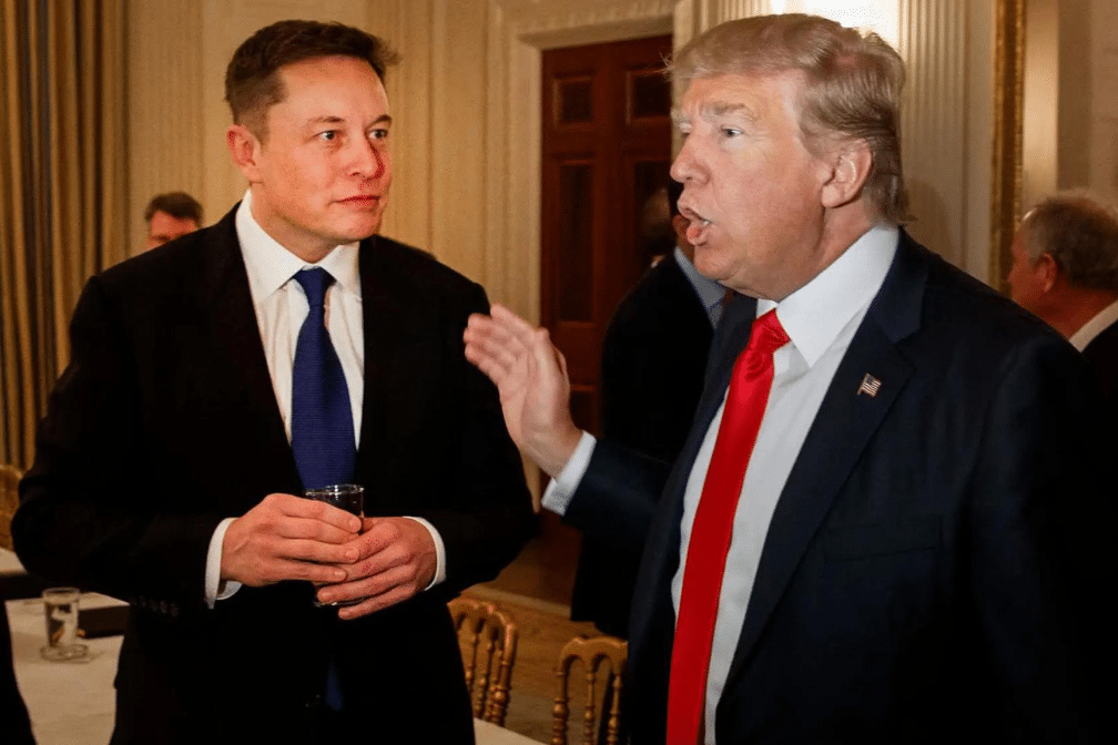 elon musk trump