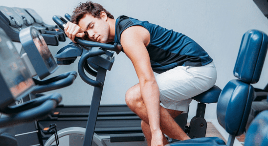 exercicio cansado