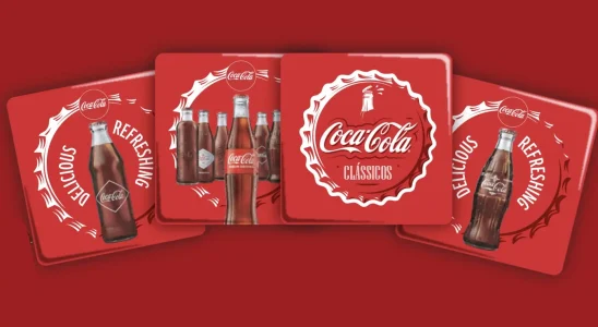 Coca-Cola lança promoção “Clássicos KS” com brindes colecionáveis em sete estados 5 coca cola classicos ks porta copos banner