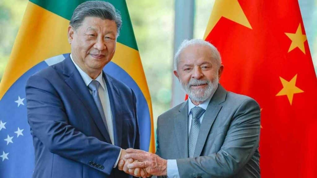 presidente da china xi jiping e presidente do brasil lula