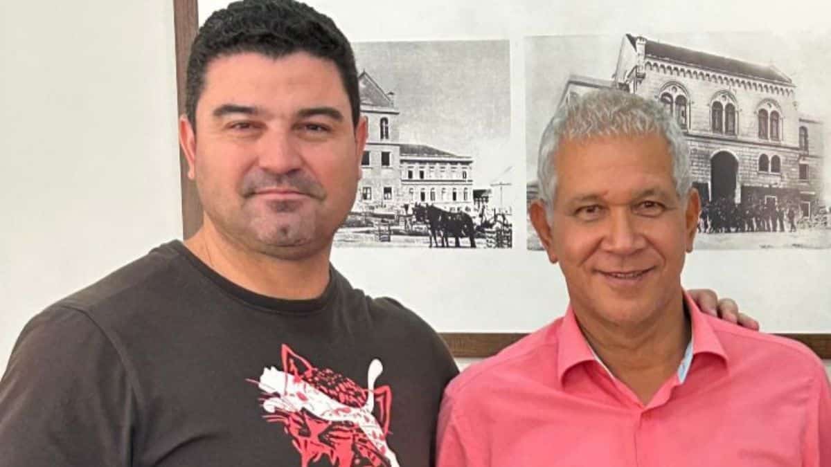 Gregorio Rangel Major Rangel Gregório Visita Câmara de São Carlos - São Carlos no Toque