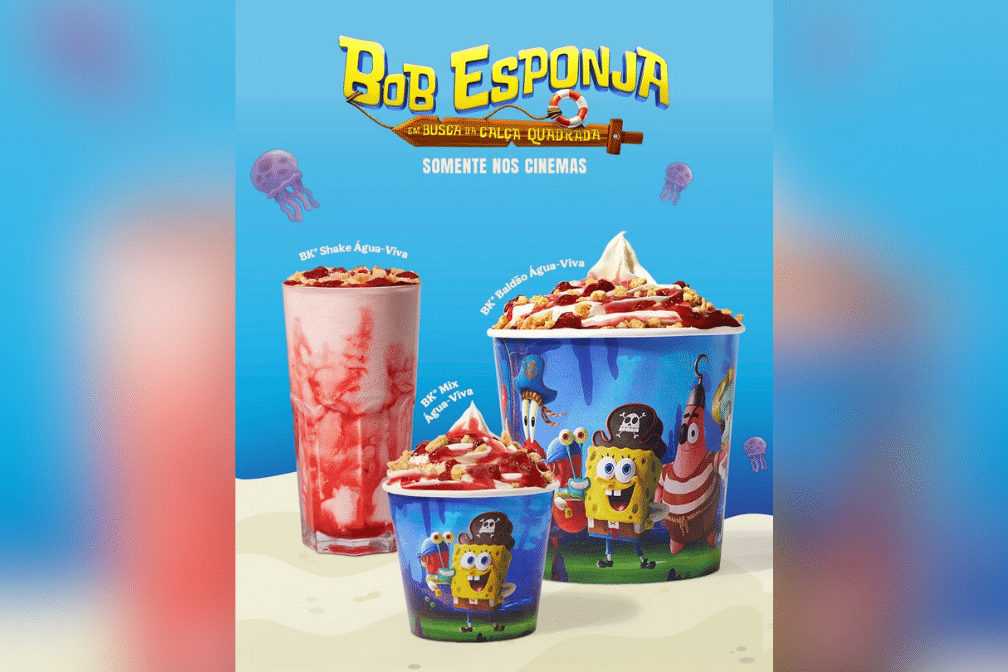 Burger King lana nova linha de sobremesas temticas do Bob Esponja e  brinquedos exclusivos - So Carlos no Toque