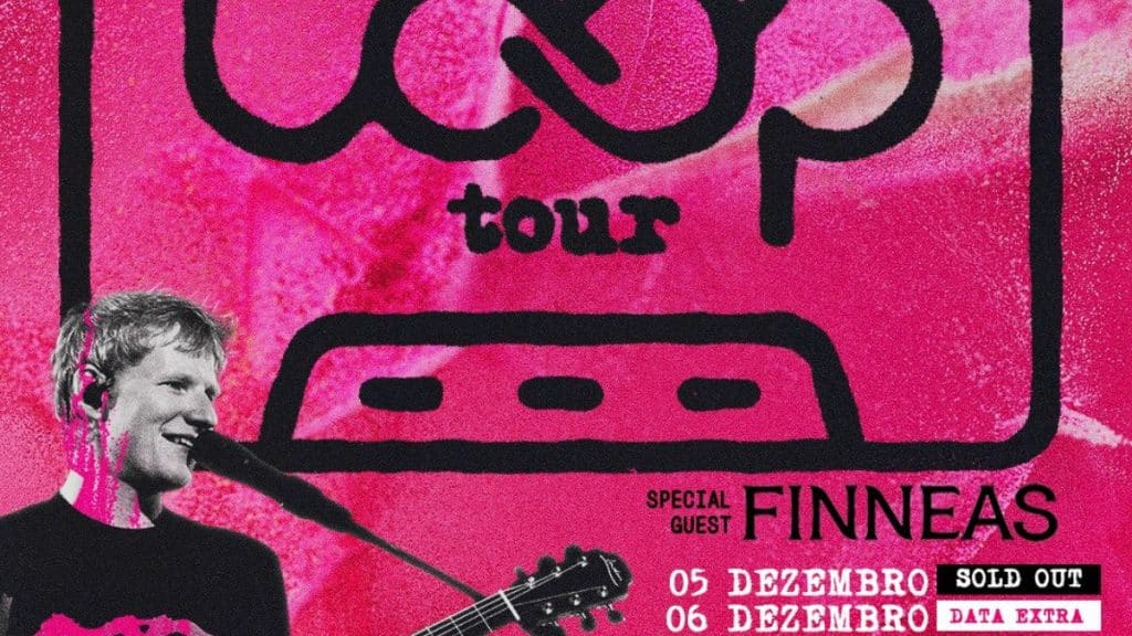 ED SHEERAN confirma show extra em São Paulo - São Carlos no Toque