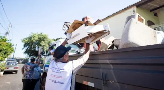 Mutirão contra dengue retira 10 caminhões de inservíveis em dois dias de trabalho 10 caminhao
