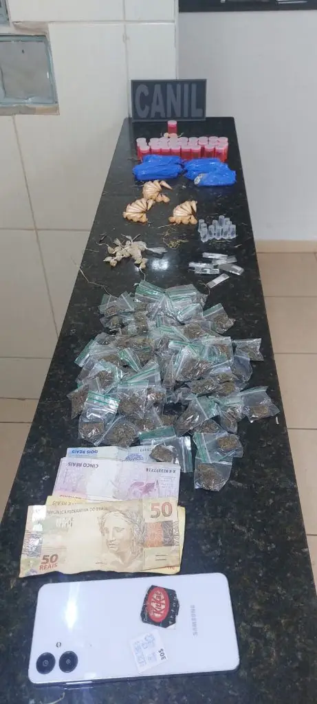 Equipe Canil encontra drogas e prende suspeito em patrulhamento 4 IMG 20250512 WA0001