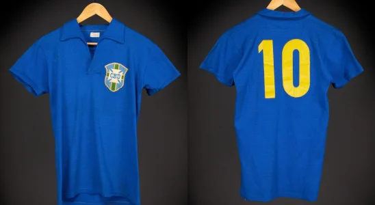 Pechincha? Camisa usada por Pelé na final da Copa de 1958 é vendida por cerca de R$ 25 milhões 2 image 130