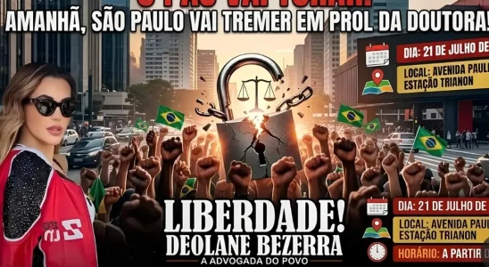 Fãs fazem protesto em São Paulo e pedem liberdade de Deolane Bezerra 11 image 154