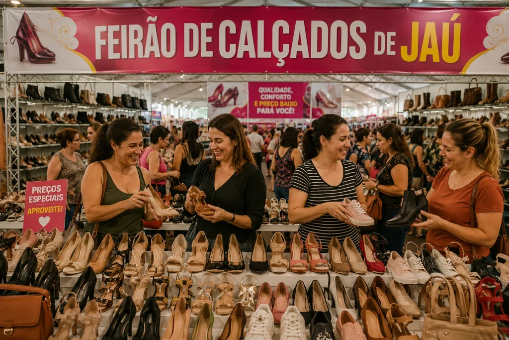 São Carlos recebe Feirão de Calçados de Jaú com preços especiais e parte da renda destinada ao Cantinho Fraterno 4 image 206