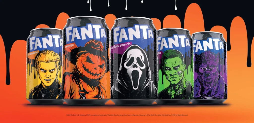 Fanta aposta em Ghost Face e lança edição especial de latas temáticas para o Halloween 2026 4 image 18
